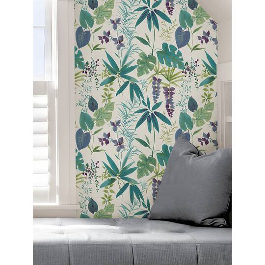 NuWallpaper Teal Maldives Peel & Stick Wallpaper